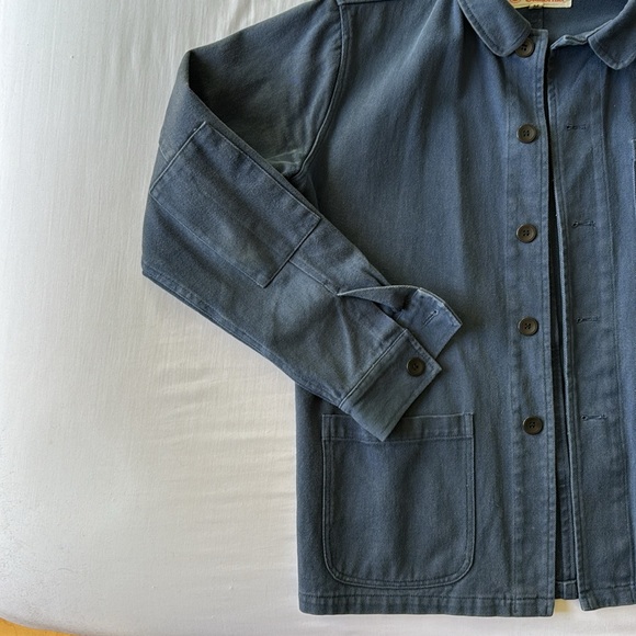 Mollusk California Navy Chore Jacket - 100% Cotton - Picture 4 of 5